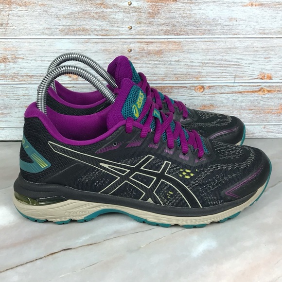 Asics GT 2000 7 Running Shoes Black/Purple